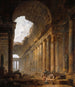 The Old Temple - Hubert Robert — artwork view
