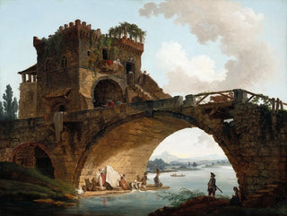 Le pont Salario - Hubert Robert — artwork view