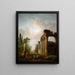 La Ruine - Hubert Robert — framed artwork on a wall