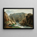 Les Sources à Fontaine-de-Vaucluse - Hubert Robert — framed artwork on a wall
