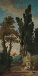 The Swing - Hubert Robert — artwork view