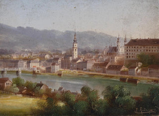 View of Linz - Hubert Sattler — artwork view