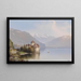 Château de Chillon - Hubert Sattler — framed artwork on a wall