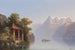 the Chapel of Tell on Lake of the Four Cantons - Hubert Sattler — artwork view