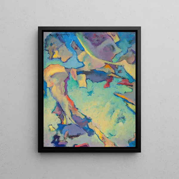 Drama of the Sky - Hugh Henry Breckenridge — framed artwork on a wall
