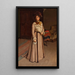 A lady from Cleveland, United States - Hugh Ramsay — framed artwork on a wall
