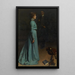 La dame en bleu, M. et Mme J. S. MacDonald - Hugh Ramsay — framed artwork on a wall