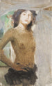 Study of a Young Nude Girl - Hugo Boettinger — artwork view