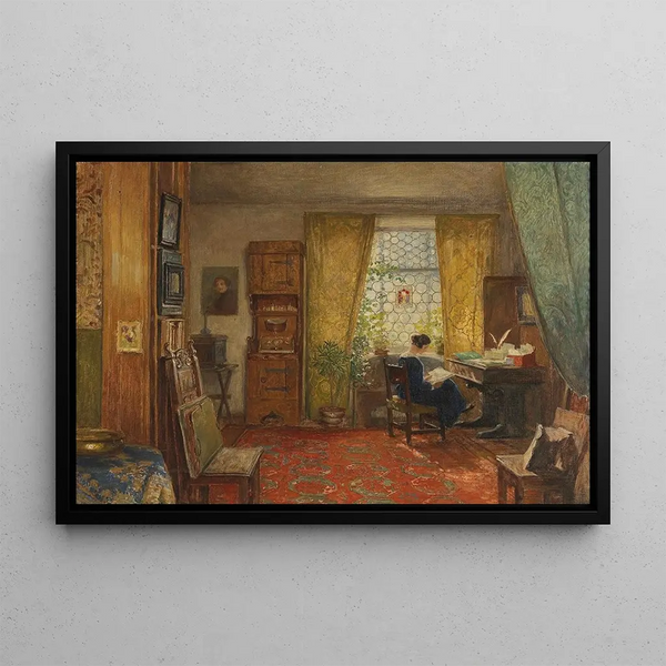 In the workshop - Hugo Charlemont — framed artwork on a wall