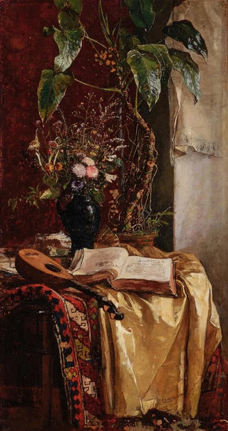 Hugo Charlemont - Still Life with Lute.webp