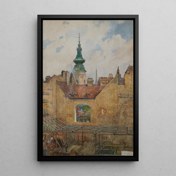 Tour de Sainte-Anne - Hugo Charlemont — framed artwork on a wall