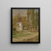 D'An of a Moravian village - Hugo Darnaut — framed artwork on a wall