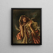 Louise Painting - Hugo Freiherr von Habermann — framed artwork on a wall