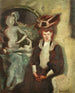 Portrait painting of a lady - Hugo Freiherr von Habermann — artwork view