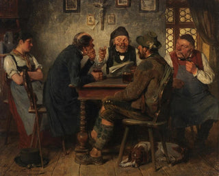 The Reader - Hugo Kauffmann — artwork view