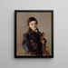The Little Musician - Hugo Markl — framed artwork on a wall