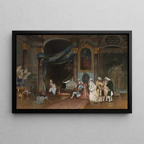 A Session - Hugo Salmson — framed artwork on a wall