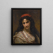 A Rare Beauty - Hugues Merle — framed artwork on a wall