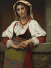 La fille napolitaine - Hugues Merle — artwork view