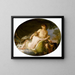 Venus and Adonis - Hugues Taraval — framed artwork on a wall