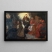The Order of the Carmelites confirmed by the Pope - Huybrecht Sporckmans — framed artwork on a wall