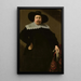 Portrait of the Brewer of Amsterdam Philips Denijs - Huygh Pietersz Voskuyl — framed artwork on a wall