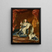 Louis XV King of France and Navarre - Hyacinthe Rigaud — framed artwork on a wall