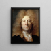 Portrait of a Man - Hyacinthe Rigaud — framed artwork on a wall