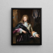 Portrait of Pierre Vincent Bertin - Hyacinthe Rigaud — framed artwork on a wall