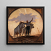 Hymne de la Terre au Soleil - Georges Bertrand — framed artwork on a wall