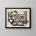 By the Northwest Route - Ida Abelman — framed artwork on a wall