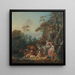 Rural Idylle Painting - François Boucher — framed artwork on a wall