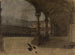 a Cloister in a Palace Courtyard - Ignace François Bonhomme — artwork view