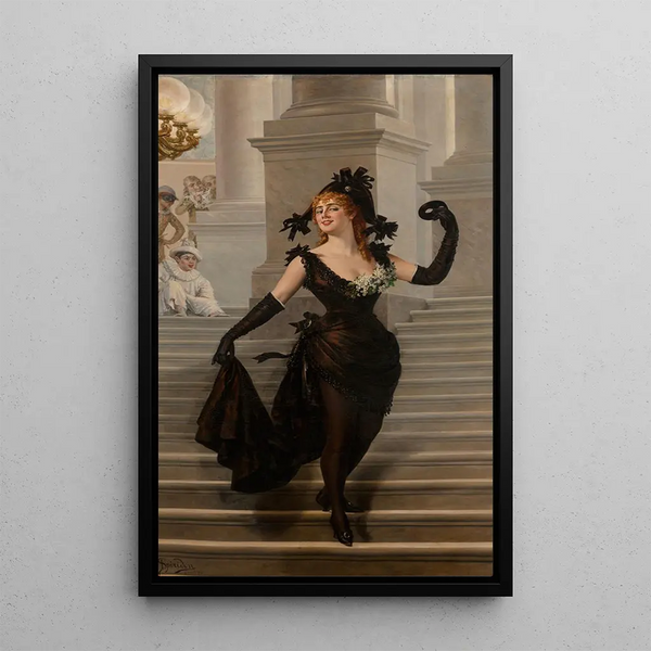 Sappho - Ignace Spiridon — framed artwork on a wall