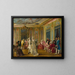 An evening entertainment - Ignacio De León Y Escosura — framed artwork on a wall