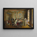 The Rude Parrot - Ignacio De León Y Escosura — framed artwork on a wall