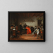 Reading of Don Quixote - Ignacio Merino — framed artwork on a wall
