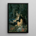 Les filles d'El Cid - Ignacio Pinazo Camarlench — framed artwork on a wall