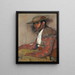 The Picador El Coriano - Ignacio Zuloaga — framed artwork on a wall