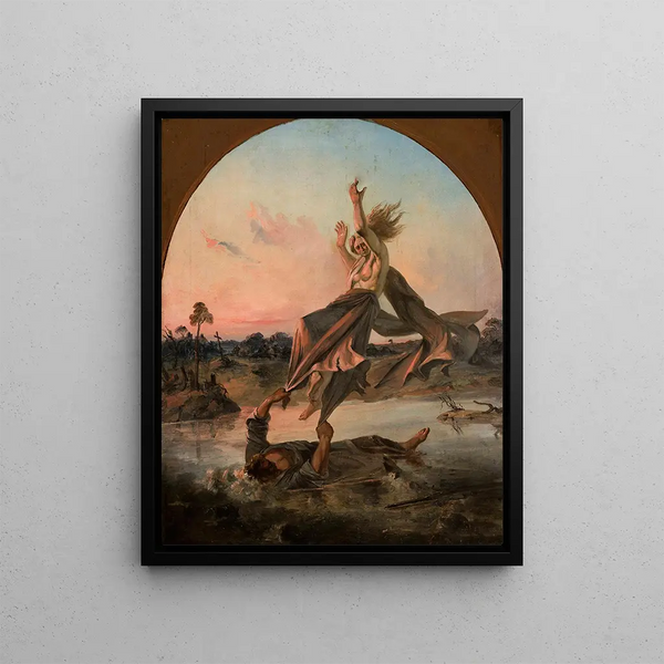 Air pestilentiel - Ignacy Gierdziejewski — framed artwork on a wall