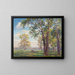 Forest Landscape Painting - Ignacy Piekowski — framed artwork on a wall