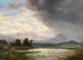 Landscape Painting of the Karawanken - Ignaz Raffalt — artwork view