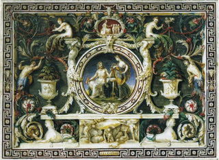 Jupiter and Hebe - Ignaz Unterberger — artwork view