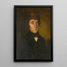 Portrait of a man - Ignaz Weisser — artwork view