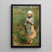 Bergère Painting - Ignác Újváry — framed artwork on a wall