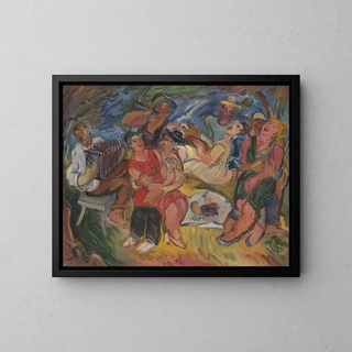 Sunday - Ignjat Job — framed artwork on a wall
