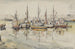 Boats in the Port - Igor Pčel — artwork view