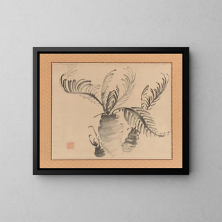 Cycade - Ike no Taiga — framed artwork on a wall