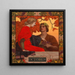 Cover illustration for October for Harper's magazine - William Clarke Rice — framed artwork on a wall