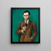Portrait of Robert von Mendelssohn - Ilona Singer — framed artwork on a wall